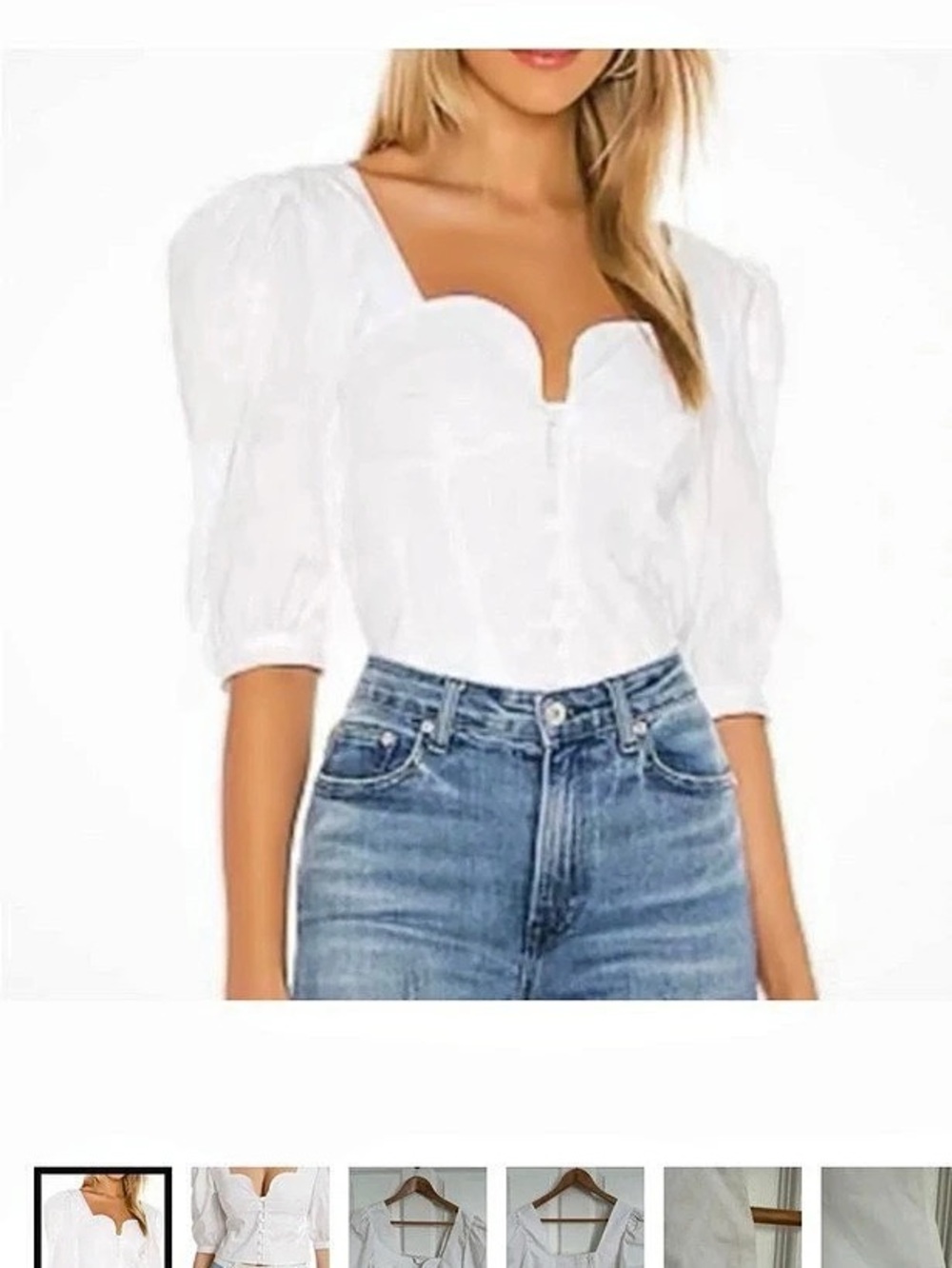 NWT Jonathan Simkahai Thea Oxford Blouse